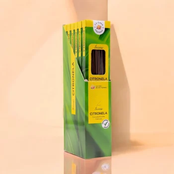 Pack de 6 boîtes (soit 0,70€ l'unité) de 20 sticks d'encens - Citronnelle – Image 3
