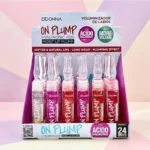 Pack de 24 (soit 0,90€ l'unité) Gloss à lèvres ON PLUMP ACIDE HYALURONIQUE - D'Donna
