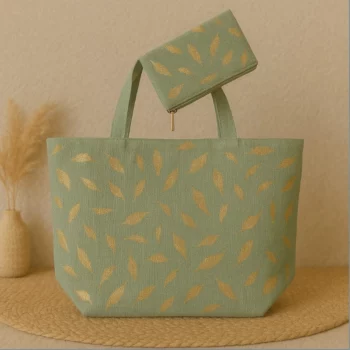 Mélange de 6  (soit 4,30€) Sacs de Plage avec Porte-Monnaie - Couleurs Assorties – Image 3