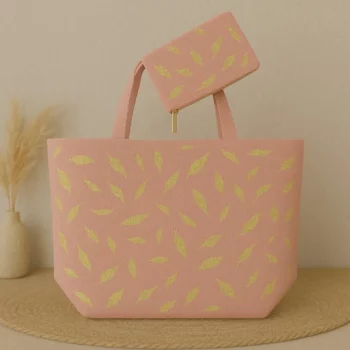 Mélange de 6  (soit 4,30€) Sacs de Plage avec Porte-Monnaie - Couleurs Assorties – Image 5