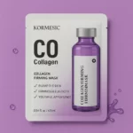 Lot de 6 (soit 0,73€ pièce) : Masques Raffermissants au Collagène 25 ml – KORMESIC