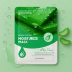 Lot de 6 (soit 0,73€ pièce) : Masques Visage Hydratants Aloe Vera 25g – FAYANKOU