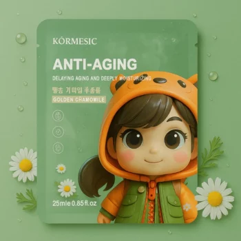 Lot de 6 (soit 0,73€ pièce) : Masques Visage Anti-Âge 25 ml – KORMESIC