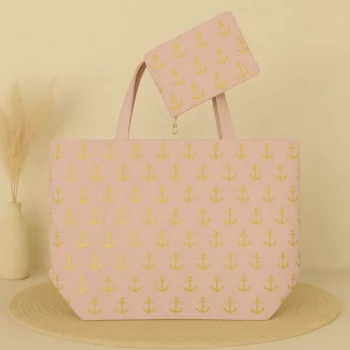 Mélange de 6  (soit 4,30€) Sacs de Plage avec Porte-Monnaie - Couleurs Assorties – Image 7