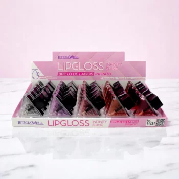 Présentoir de 25 (1,04€ pièce) : LIPGLOSS INFINITY SHINE – LETICIA WELL – Image 2