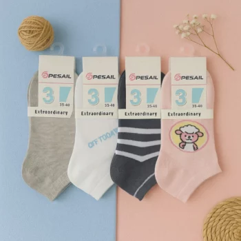 Lot de 96 Paires - 32 Modèles Différents (0,30€ Pièce) : Paires de Chaussettes Femme – Collection Pastel – Image 2