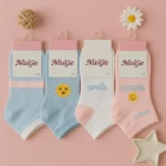 Lot de 60 Paires - 20 Modèles Différents (0,35€ Pièce) : Paires de Chaussettes Femme – Collection Pastel