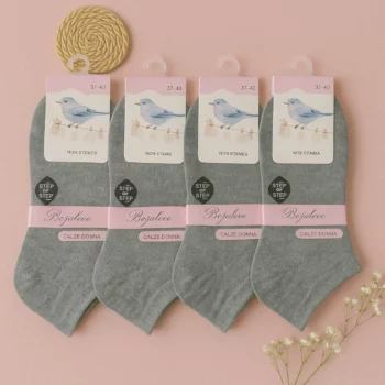 Lot de 36 Paires - 12 Modèles Différents (0,40€ Pièce) : Paires de Chaussettes Femme – Collection Classique – Image 3