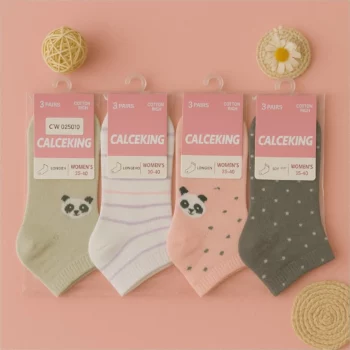 Lot de 96 Paires - 32 Modèles Différents (0,30€ Pièce) : Paires de Chaussettes Femme – Collection Pastel