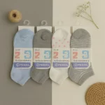 Lot de 60 Paires - 20 Modèles Différents (0,35€ Pièce) : Paires de Chaussettes Femme – Collection Classique