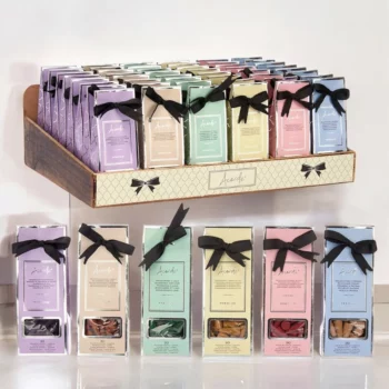 Présentoir de 48 (0,75€ Pièce) : Sachets de 30 Cônes d’Encens avec Support – Parfums Assortis – Image 3