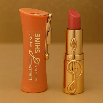 Présentoir de 25 (0,95€ pièce) : ROUGE À LÈVRES MUSIC SHINE – LETICIA WELL