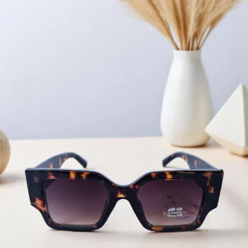 Lot de 3 (2,80€ pièce) : Paires de Lunettes de Soleil – Motif Léopard – 3 Modèles Assortis – Image 16