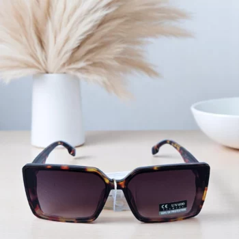 Lot de 3 (2,80€ pièce) : Paires de Lunettes de Soleil – Motif Léopard – 3 Modèles Assortis – Image 7