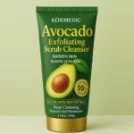 Lot de 3 (2,17€ Pièce) Nettoyant & Exfoliant à l'AVOCAT pour le Visage 100ml – KORMESIC