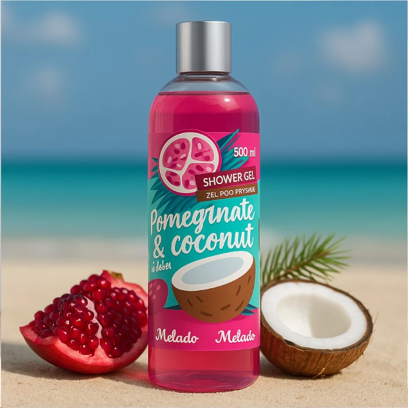 Gel Douche Treacle Moon L'Île De Noix De Coco, 500ml - Sans Parabène