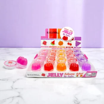 Présentoir de 20 (0,93€ pièce) : Jelly Lip Balm – Baume à Lèvres Hydratant - Leticia Well – Image 3
