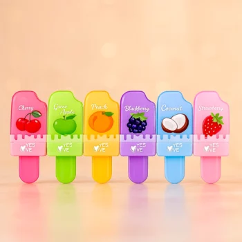 Présentoir de 24 (soit 1,22€ unité) : Baumes à Lèvres Fruit Ice Cream – YES LOVE – Image 2