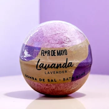 Présentoir de 6 (Soit 0,40€ Pièce) : Bombes de Bain Lavande – Flor de Mayo – Image 3