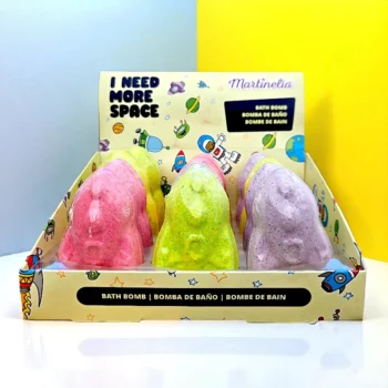 Présentoir de 16 (Soit 0,50€ Pièce) : Bombes de Bain Fusées – Collection Martinelia "I Need More Space" – Image 2