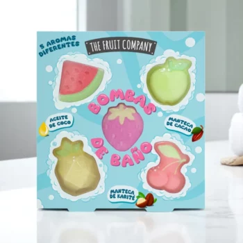 Carton de 12 Coffrets (2€ le Kit) : Kit de 5 Bombes de Bain – The Fruit Company – Image 8