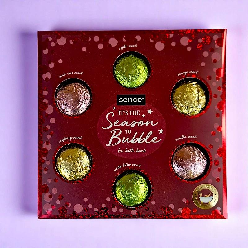 boule de bain sence promotion Kit de 6 Bombes de Bain Season to Bubble â SENCE â Image 1
