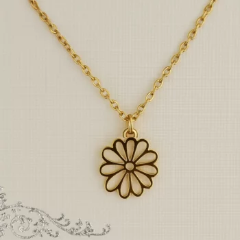 Lot de 50 (1,35€ Pièce) : Collier + Pendentif Doré avec Pendentif – Mélange de plus de 20 Modèles – Image 11