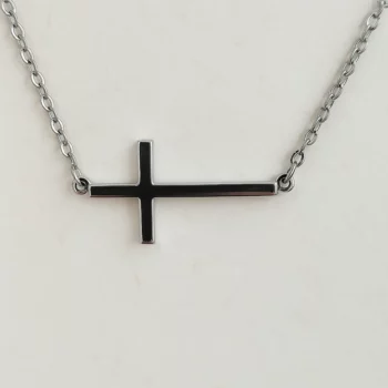 Lot de 10 Mélanges (1,50€ Pièce) : Collier Argenté avec Pendentif – Acier Inoxydable – Image 12
