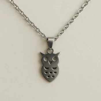 Lot de 10 Mélanges (1,50€ Pièce) : Collier Argenté avec Pendentif – Acier Inoxydable – Image 13