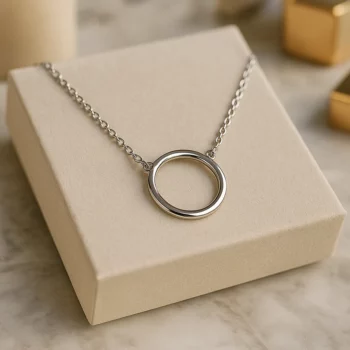 Lot de 10 Mélanges (1,50€ Pièce) : Collier Argenté avec Pendentif – Acier Inoxydable – Image 14