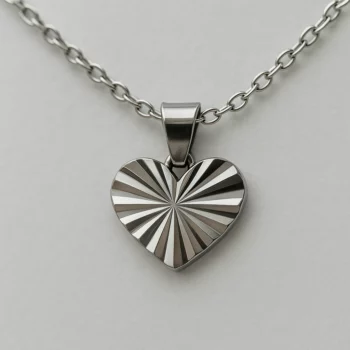 Lot de 10 Mélanges (1,50€ Pièce) : Collier Argenté avec Pendentif – Acier Inoxydable – Image 15