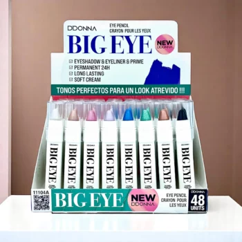 Présentoir de 48 (soit 0.90€ l'unité) : Crayons Ombre à Paupières Big Eye - D'Donna