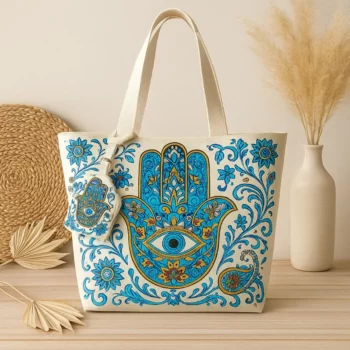 Mélange de 3 (soit 4,50€) : Sac Estival MAIN DE FATMA – Coloris Mélangés – Image 7