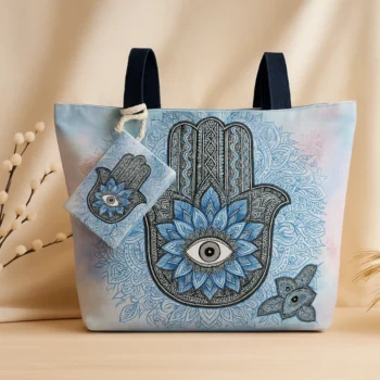 Mélange de 3 (soit 4,50€) : Sac Estival MAIN DE FATMA – Coloris Mélangés – Image 5