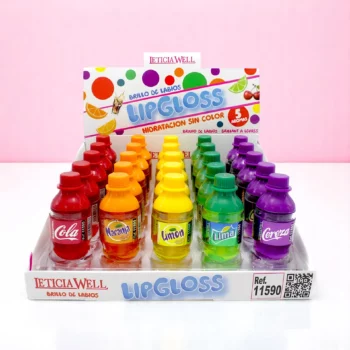 Présentoir de 25 : LIPGLOSS Hydratation Incolore – Aromatisés - Leticia Well – Image 4
