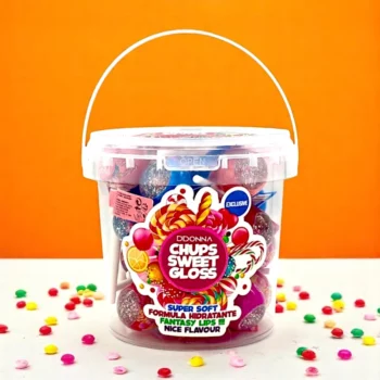 Seau de 24 (soit 1,13€ unité) : Gloss Magic CHUPS SWEET Révélateur de PH – D'DONNA – Image 3