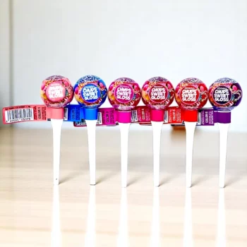 Seau de 24 (soit 1,13€ unité) : Gloss Magic CHUPS SWEET Révélateur de PH – D'DONNA – Image 2