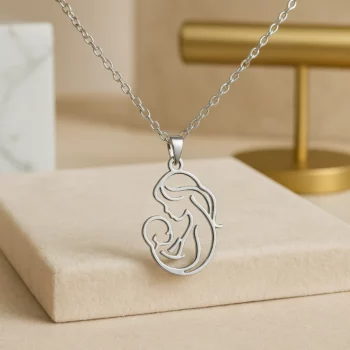 Lot de 10 Mélanges (1,50€ Pièce) : Collier Argenté avec Pendentif – Acier Inoxydable – Image 9