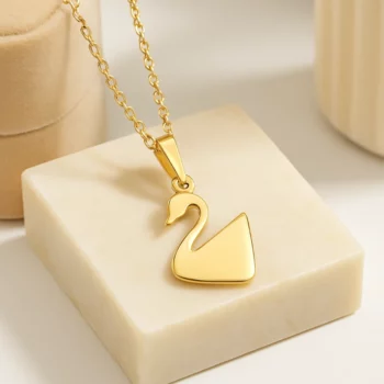 Lot de 50 (1,35€ Pièce) : Collier + Pendentif Doré avec Pendentif – Mélange de plus de 20 Modèles – Image 14