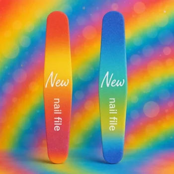 Pack de 12 Couleurs Mélangées (soit 0,90€ pièce) : Lime pour Ongles Colorées NEW - Beautiful Face – Image 2