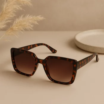 Lot de 3 (2,80€ pièce) : Paires de Lunettes de Soleil – Motif Léopard – 3 Modèles Assortis – Image 2