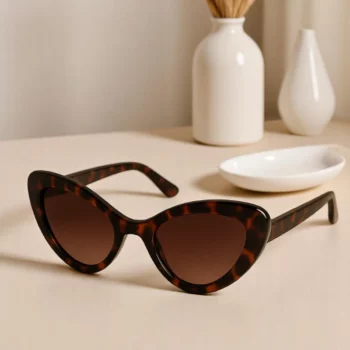 Lot de 3 (2,80€ pièce) : Paires de Lunettes de Soleil – Motif Léopard – 3 Modèles Assortis – Image 4