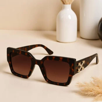 Lot de 3 (2,80€ pièce) : Paires de Lunettes de Soleil – Motif Léopard – 3 Modèles Assortis – Image 3