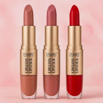 Présentoir de 24 (soit 1,35€ unité) : Rouge à Lèvres & Gloss 2.en.1  - USHAS – Image 2