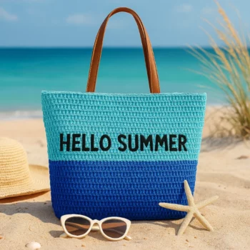 Mélange de 3 (soit 6,75€) : Sac Estival HELLO SUMMER – Coloris Mélangés – Image 3