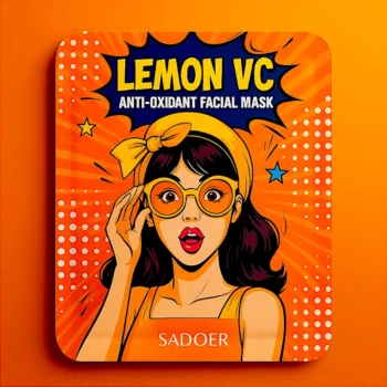 Lot de 3 (0,75€ unité) : Masques Visage Antioxydants au Citron – SADOER