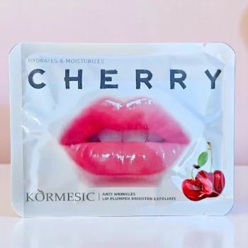 Lot de 3 (0,75€ Pièce) : Masques Lèvres à la Cerise – KORMESIC – Image 2