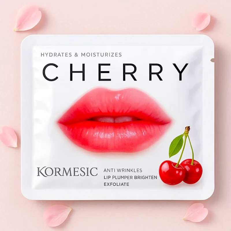 Lot de 3 (0,75€ Pièce) : Masques Lèvres à la Cerise – KORMESIC