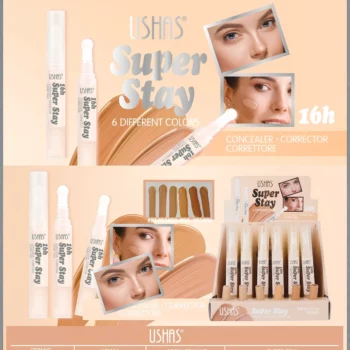 Présentoir de 24 (soit 1,60€ unité) : Correcteur Super Stay 16H – USHAS – Image 3