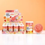Présentoir de 12 (2,80€ unité) : Gommage corps régénérant & nourrissant - Kiss Beauty